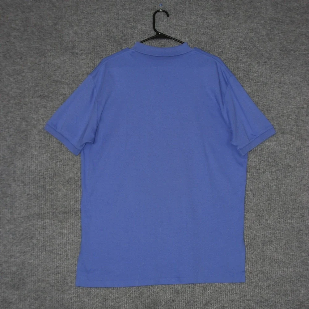 Polo Ralph Lauren Polo Shirt Mens L Blue Cotton‎ Short Sleeve Preppy Classic